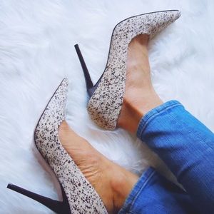 L.A.M.B. | calf printed pump