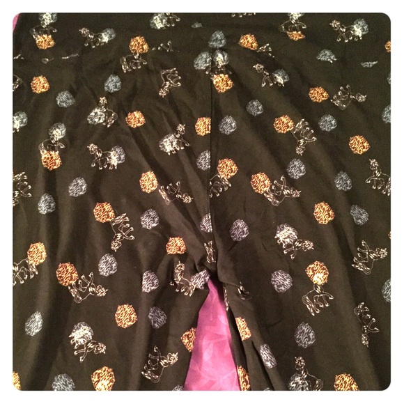 TC LuLaRoe Unicorns and Haystacks leggings