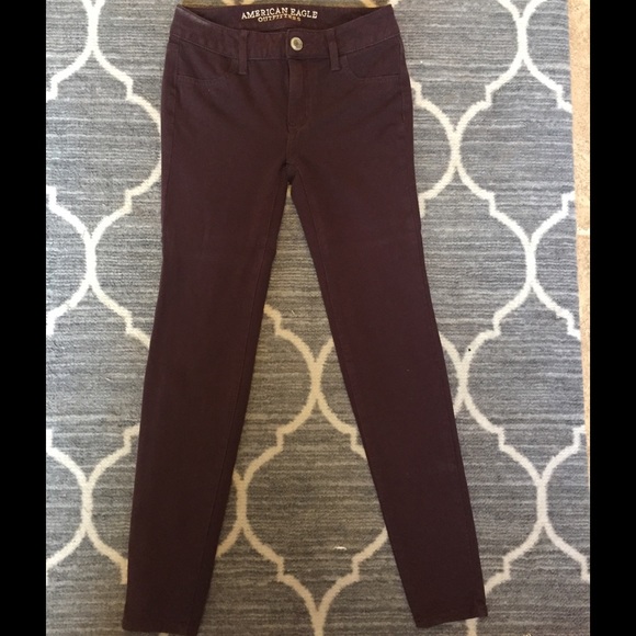 Maroon jeggings