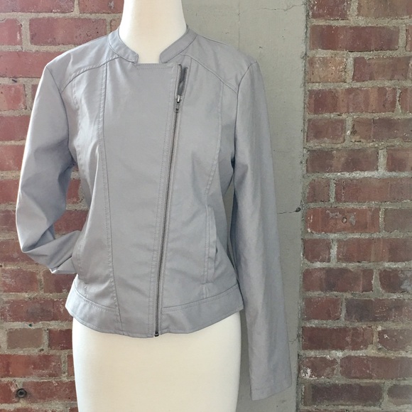 NWT Last One! Jack by bb dakota gray moto jacket - Picture 2 of 4