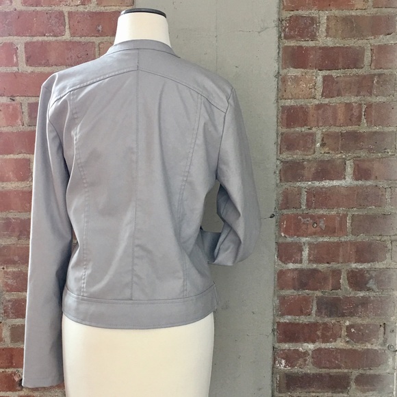 NWT Last One! Jack by bb dakota gray moto jacket - Picture 4 of 4