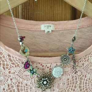 Multi color fun and cute short necklace