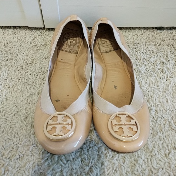 Gently used tory burch ballet flats