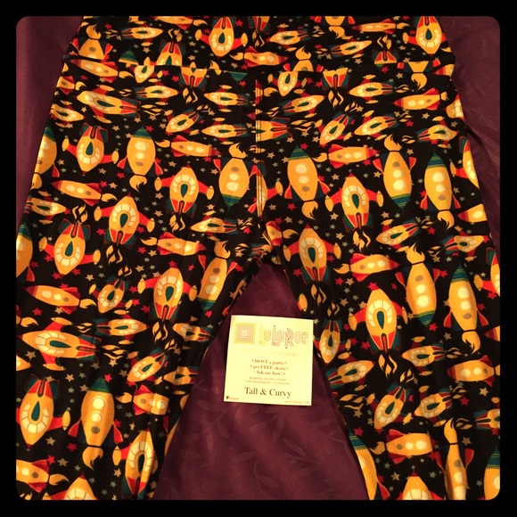 NWT LuLaRoe TC Rockets 🚀 leggings