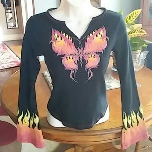 Long sleeve blouse