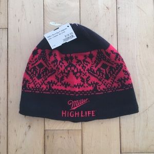 Miller Highlife beanie NWT