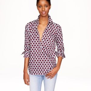 J. Crew sunglass print popover, size 0