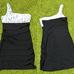 One  shoulder mini dress