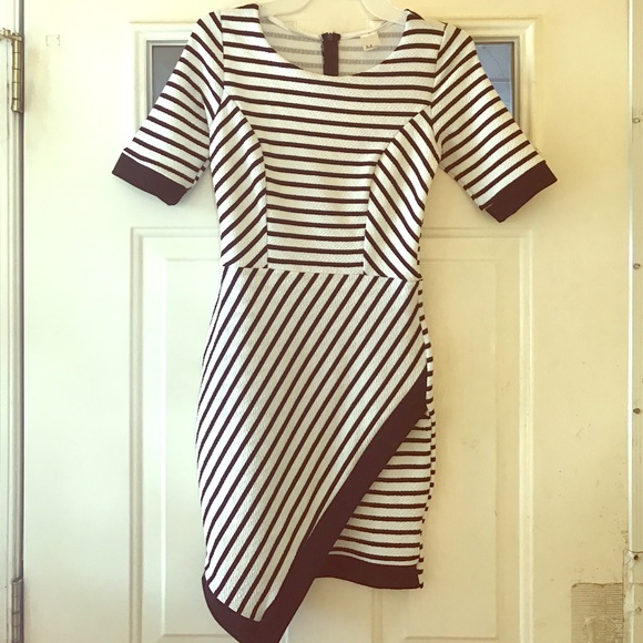 Mini striped dress - Picture 1 of 1