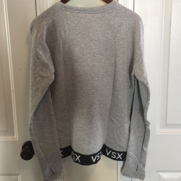 Cute Victoria Secret Sweatshirt with thumb holes. - Picture 3 of 4