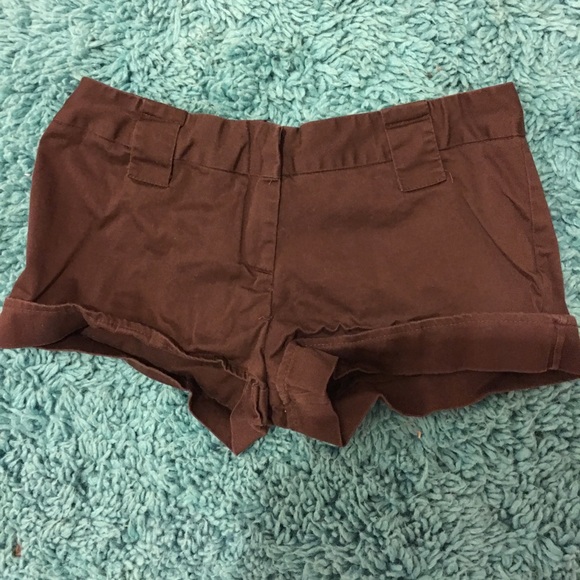 Brown shorts