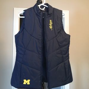University of Michigan Adidas vest