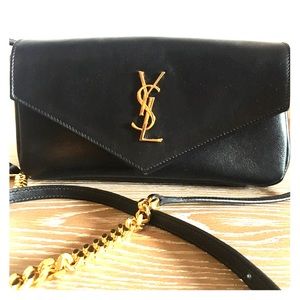 Authentic Saint Laurent Mini Envelop Bag