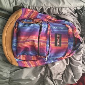 Laptop pocket tribal print jansport