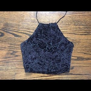 Brandy Melville Halter crop top