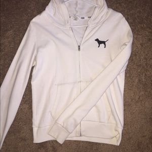 Pink victoria secret zip up