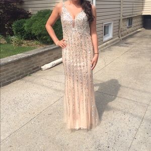 Formal Champagne Dress