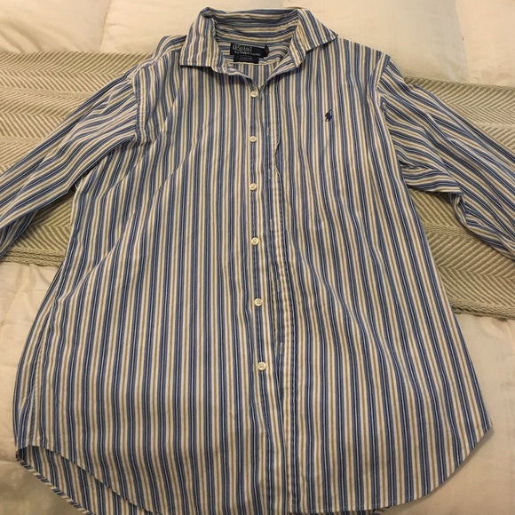 Men's polo button down