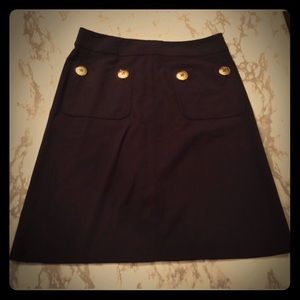 ✨Tory Burch Navy Skirt