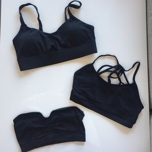 Fabletics sports bra bundle, size XS