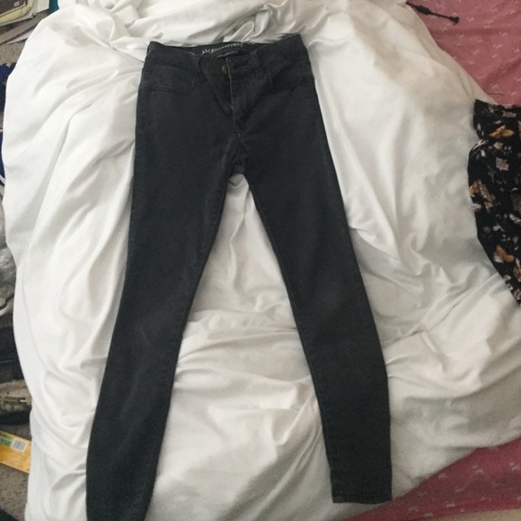 Black Merican Eagle Jeans