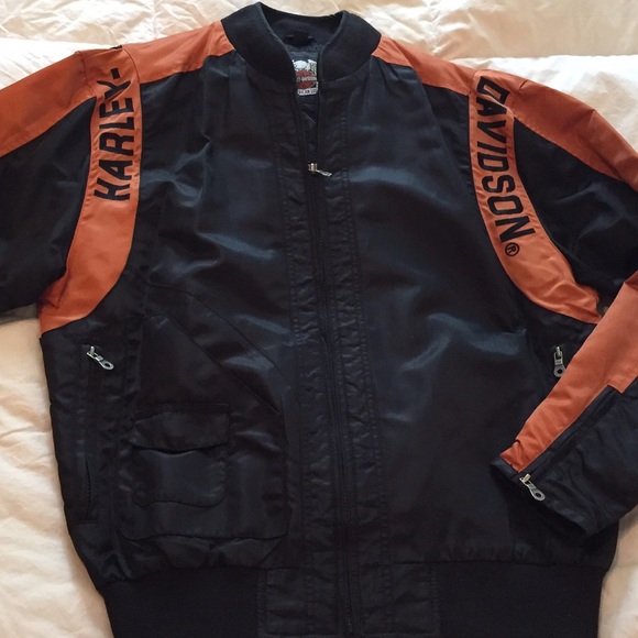 Harley Davidson Lined Wind Jacket