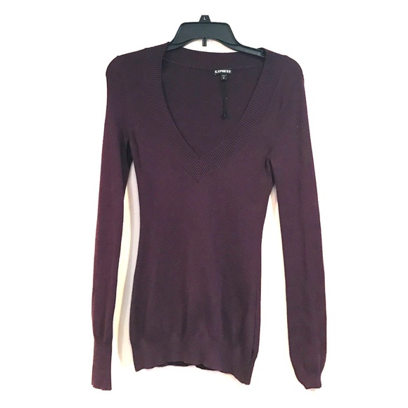 Purple Sexy Sweater