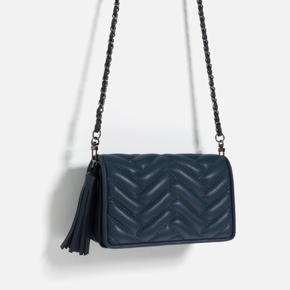 Zara mini messenger cross body bag