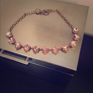 NWOT Stella and Dot peach statement necklace