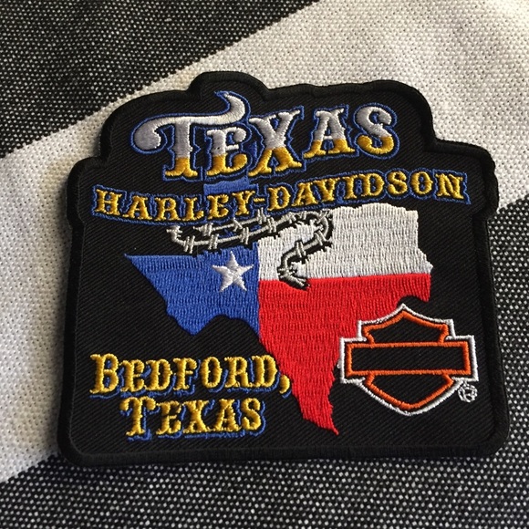 Harley Davidson, location patch