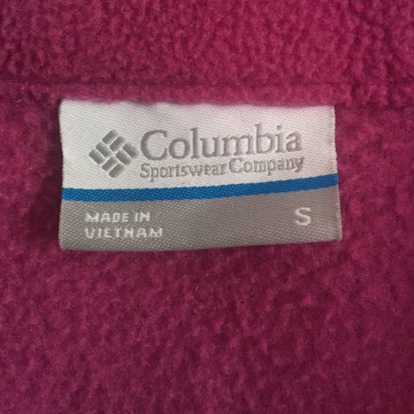 Columbia Raspberry Fleece Jacket - Picture 3 of 4