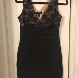 Sexy black and lace dress!