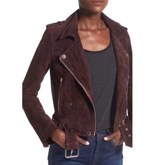 Blank NYC Jackets & Blazers - Blank NYC suede moto jacket
