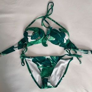 Palm leaf bikini