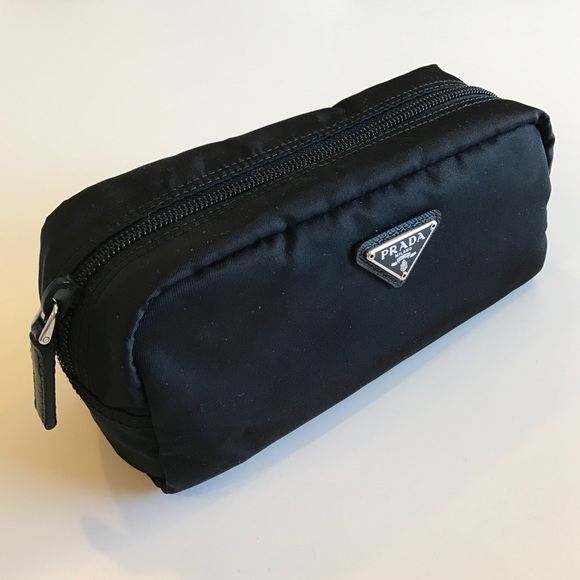 Prada tessuto nylon makeup/toiletry bag