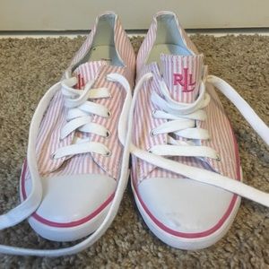 Ralph Lauren Polly Oxford Sneaker pink