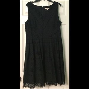 Loft A-Line Eyelet Dress (14T)