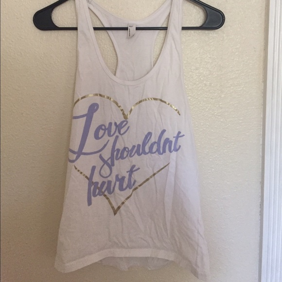 White tank top
