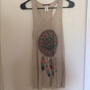 Sheer long tank or short dress (coverup)