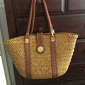 MIchael Kors Straw Bag