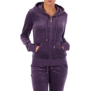 Juicy Couture plum velour outfit