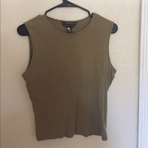 Banana Republic mustard colored tank