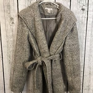 Motherhood wrap coat