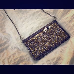 Urban Outfitters Distressed Sequin Purse