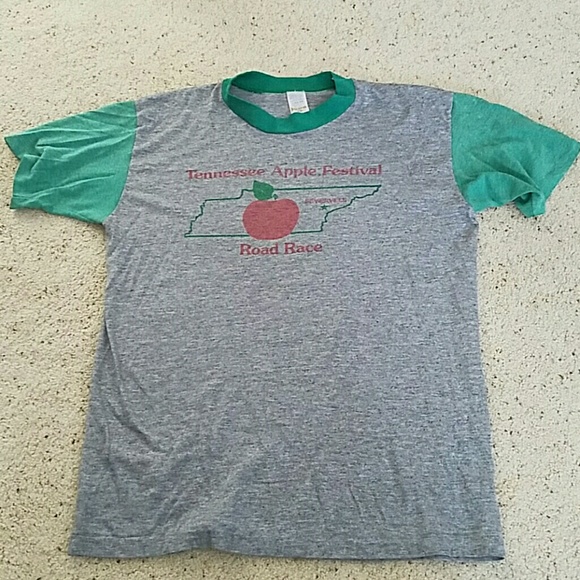 Vintage Race T-shirt Men's Large
