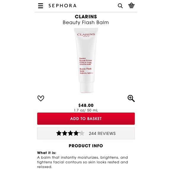 (2) Clarins Paris Beauty Flash Balm - Picture 1 of 3