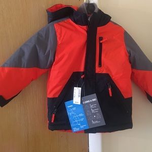 3 in one coat!
