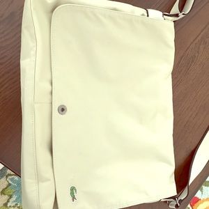 Lacoste cross body messenger bag