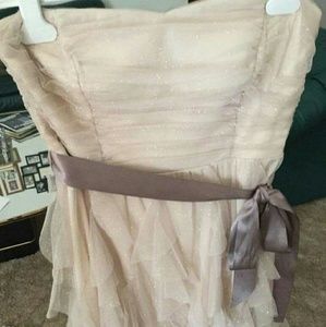 Short sparkley zip up dress