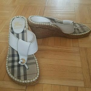 Burberry wedges
